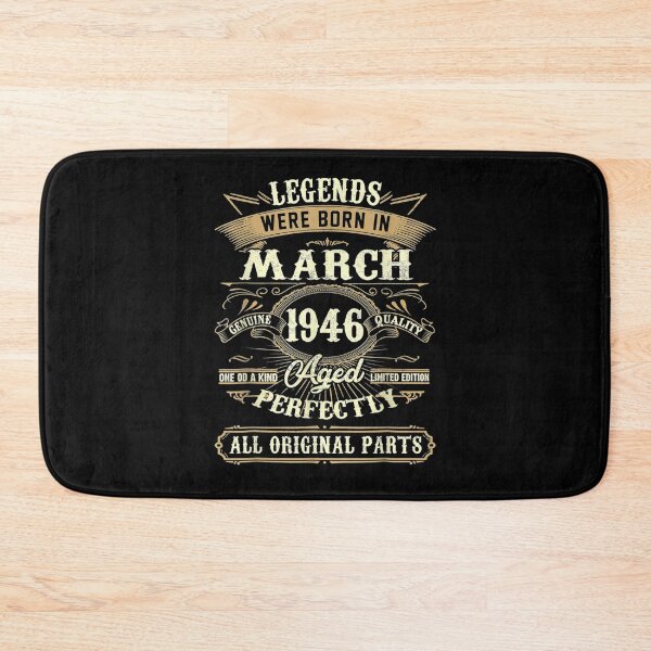 Item preview, Legends Were Born In March 1946 75th Birthday Gift  designed and sold by sariyahharry.