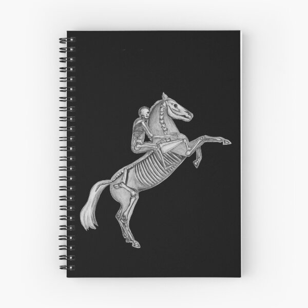 Item preview, Horse Skeleton Pencil Drawing designed and sold by artbybri7.
