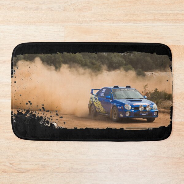 Item preview, Subaru WRX punches the gas during a dust filled rally. designed and sold by shaynetwright.