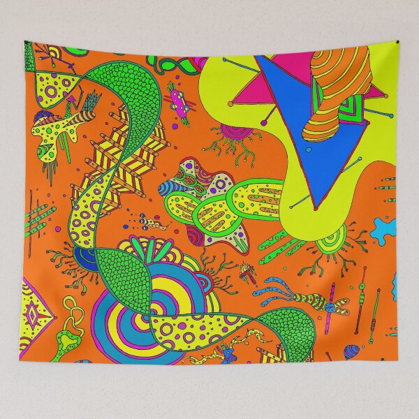Item preview, abstract under the microscope orange designed and sold by zapalnytchka.