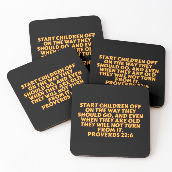 Item preview, Bible Verse Proverbs 22:6 designed and sold by Prayingwarrior.
