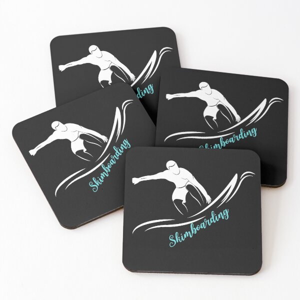 Item preview, Catch the Wave - Skim Boarder Addicted to Skimboarding Artwork designed and sold by Ilana Khoshsima.