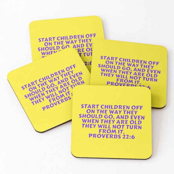 Item preview, Bible Verse Proverbs 22:6 designed and sold by Prayingwarrior.