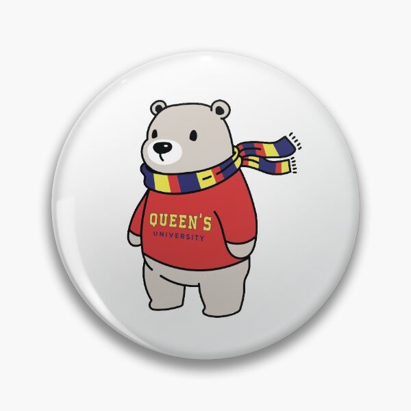 Item preview, Queens University Bear with Sweater designed and sold by abigailwiley.