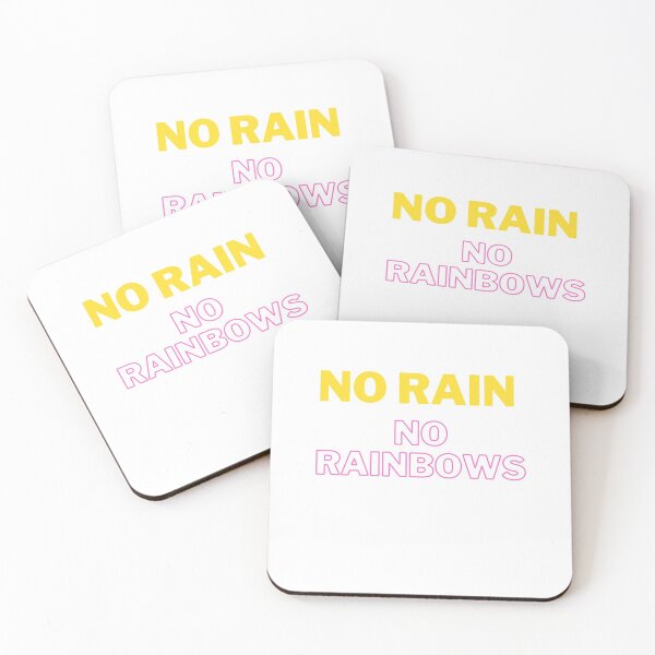 Item preview, No Rain, No Rainbows Motivation designed and sold by petalsalike.