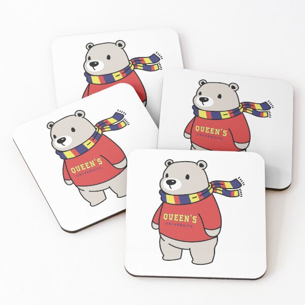 Item preview, Queens University Bear with Sweater designed and sold by abigailwiley.