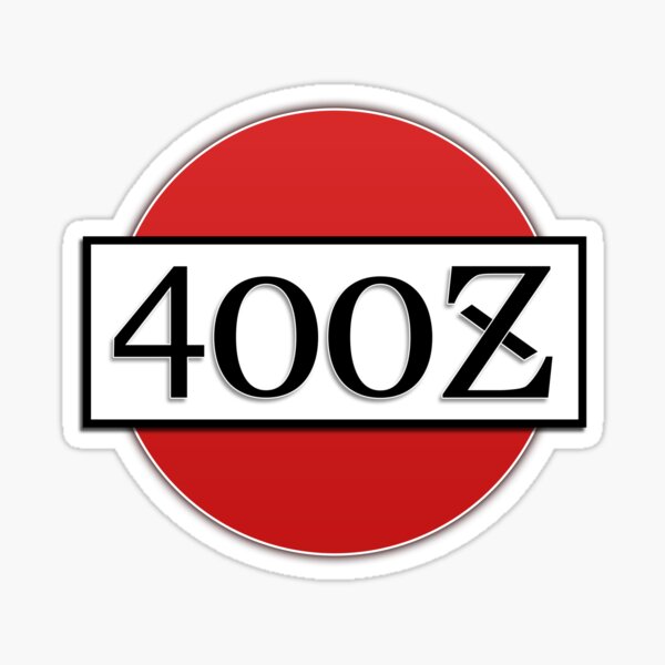 400z Stickers for Sale | Redbubble