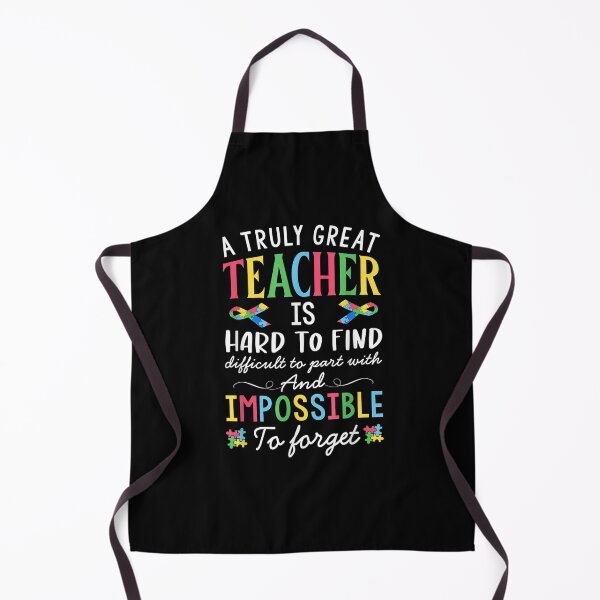 Item preview, A Truly Great Teacher Is Hard To Find Autism Awareness Month  designed and sold by christinero2.