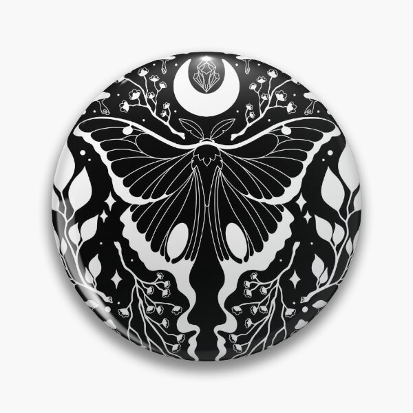 Item preview, Lunar moth crystal moon designed and sold by MissMarte.