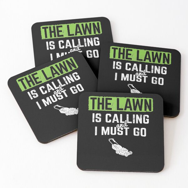 Item preview, Lawn Is Calling I Must Go Landscaping Mowing  designed and sold by christinero2.