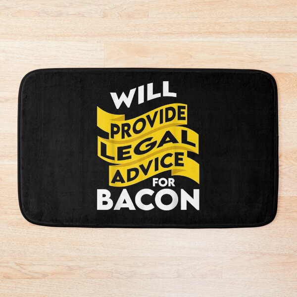 Item preview, Funny Law Advocate Quote For A Bacon Lover Lawyer  designed and sold by christinero2.