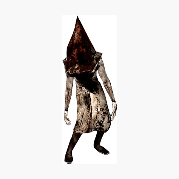 Pyramid Head (Red Pyramid Thing) (2) Photographic Print for Sale by  Design-By-Dan