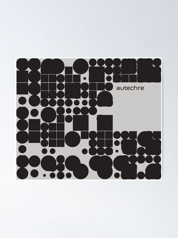 人気 autechre ポスター