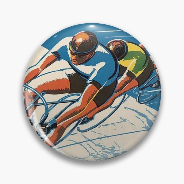 Item preview, ODENSE CYKLEBANE : Vintage Track Bicycle Racing Print designed and sold by posterbobs.