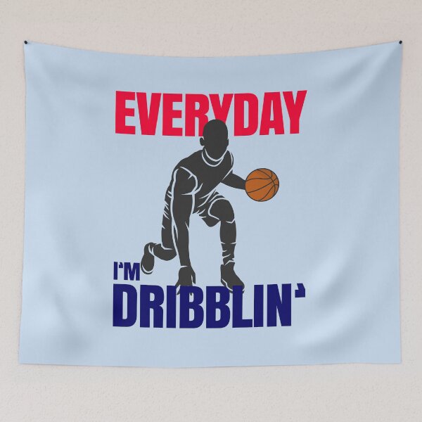 Item preview, Basketball - Everyday I'm Dribbling designed and sold by SergeantSwagger.
