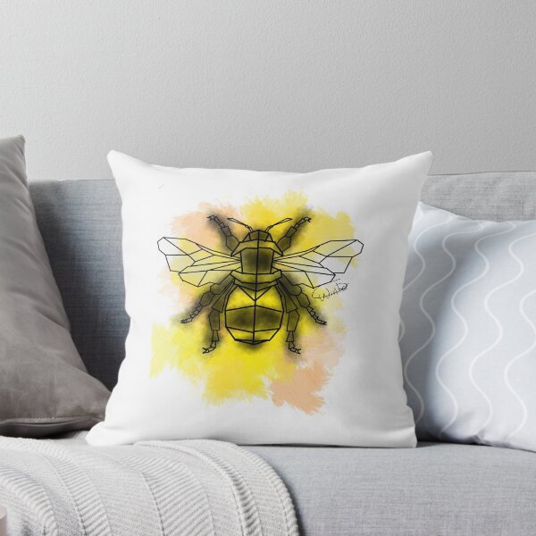 Item preview, Abeja geométrica colorida designed and sold by XxSmolmothxX.