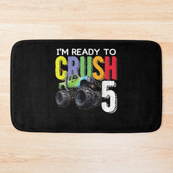 Item preview, I'm Ready To Crush 5 Monster Truck Gift Boys 5th Birthday  designed and sold by christinero2.