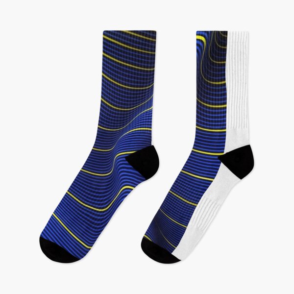 Item preview, Blue and yellow stripes designed and sold by beauty-art-HA.