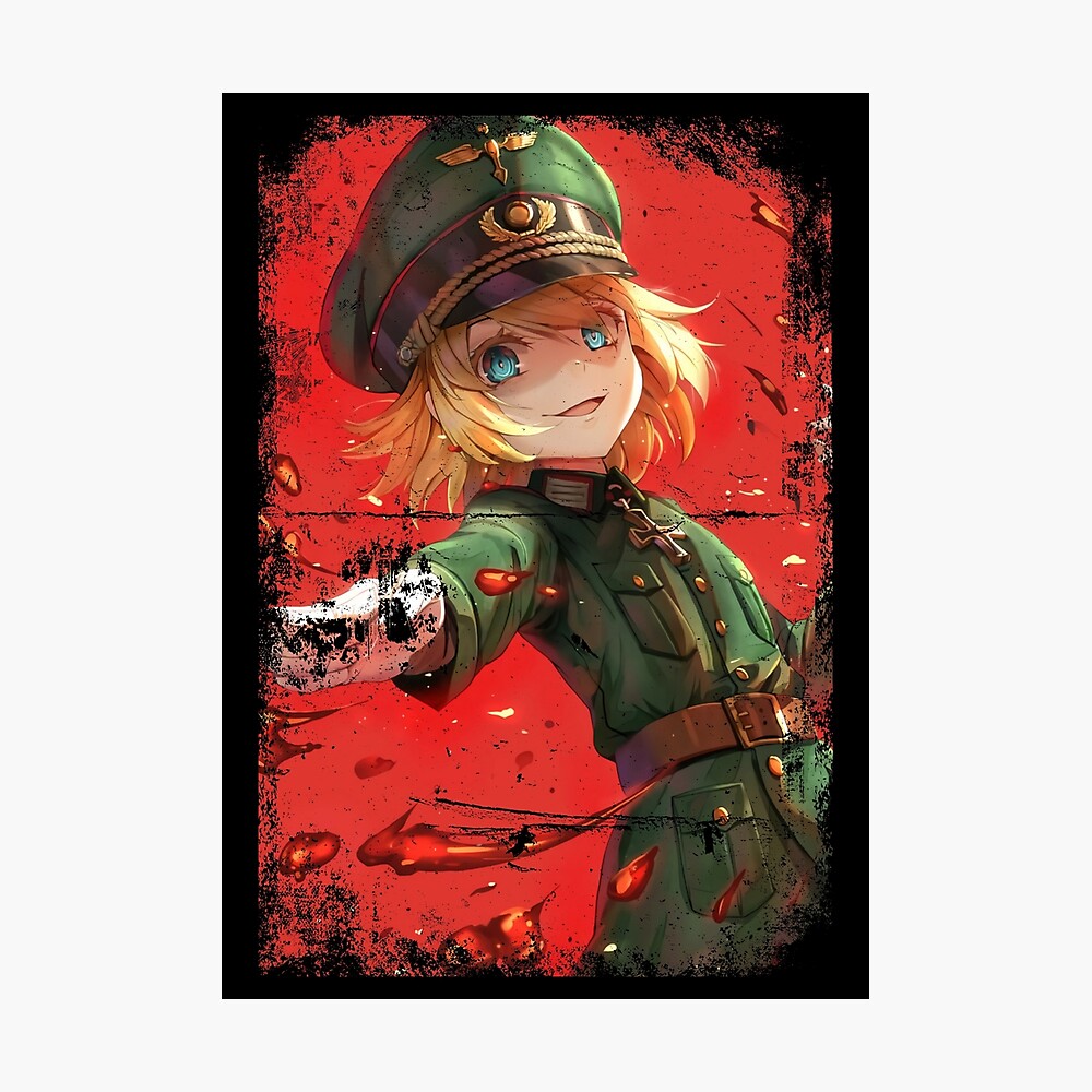 Youjo Senki Saga Of Tanya The Evil Tanya Degurechaff Anime Manga Wall ...