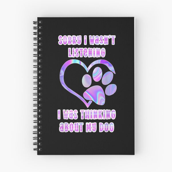 Item preview, Tie Dye Dog Pawprint Sorry I Wasn't Listening Paw Print  designed and sold by christinero2.