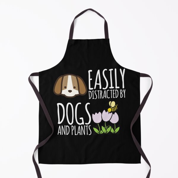 Item preview, Cute Puppy Dog and Honey Bee Easily Distracted by Dogs and Plants designed and sold by MimsTees.