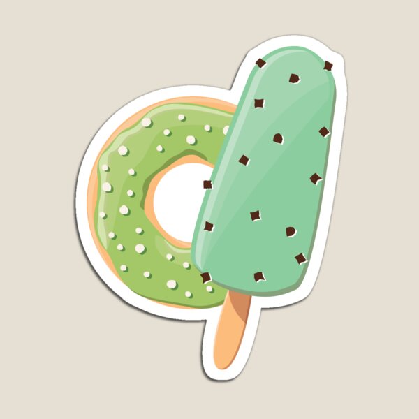 Ice cream and donuts 001 Magnet