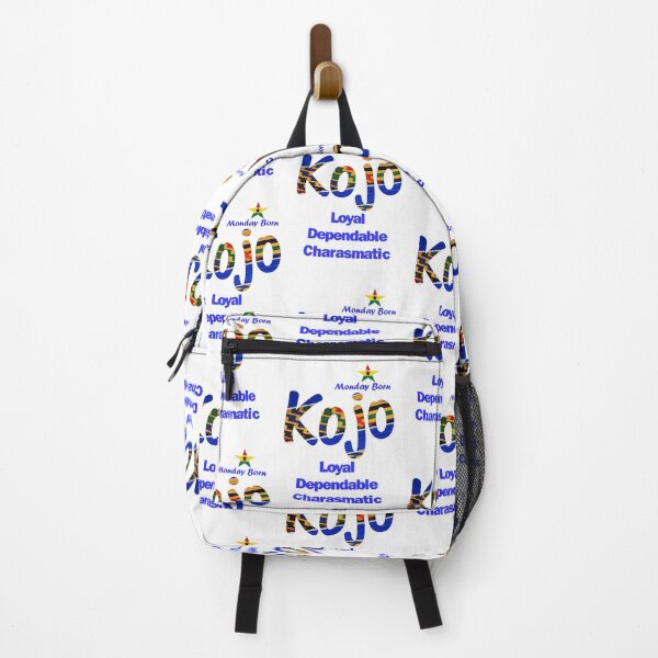 Item preview, Monday Born Ghanaian Male Name 'Kojo' in Blue designed and sold by WhoWeAre.