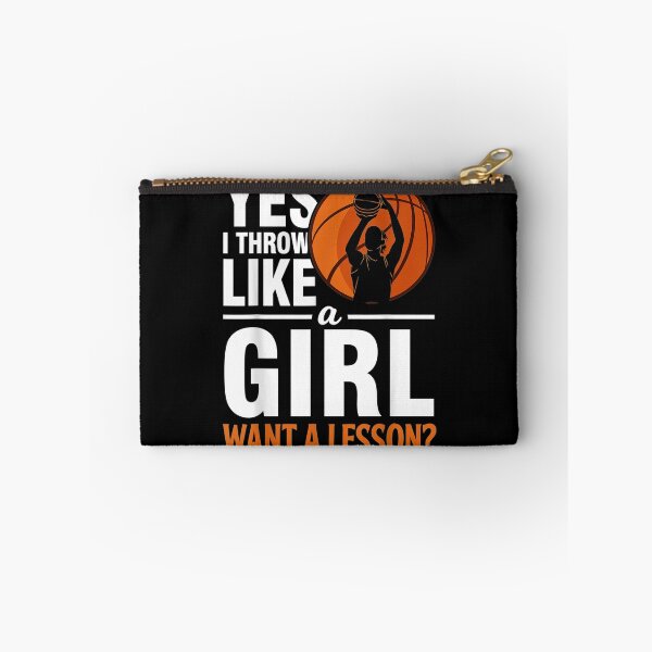 Item preview, Basketball Woman Yes I Throw Like A Girl  designed and sold by christinero2.