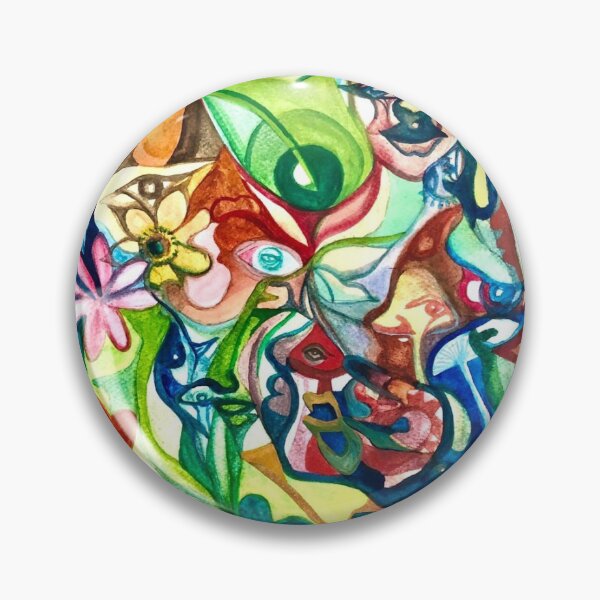 Item preview, Mushroom Goddess Garden Party Swirl  designed and sold by sneakyswirls.