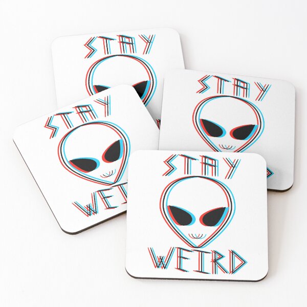 Item preview, Stay Weird designed and sold by TheeForestFox Shop.