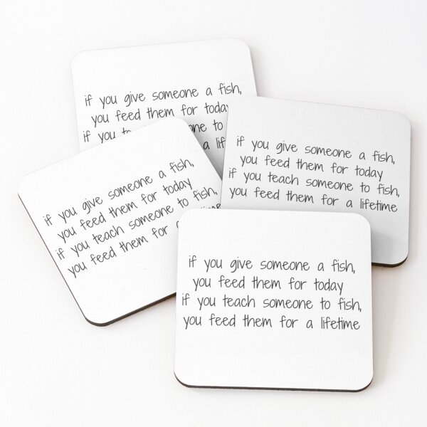 Item preview, If You Give Someone A Fish  designed and sold by GrellenDraws.