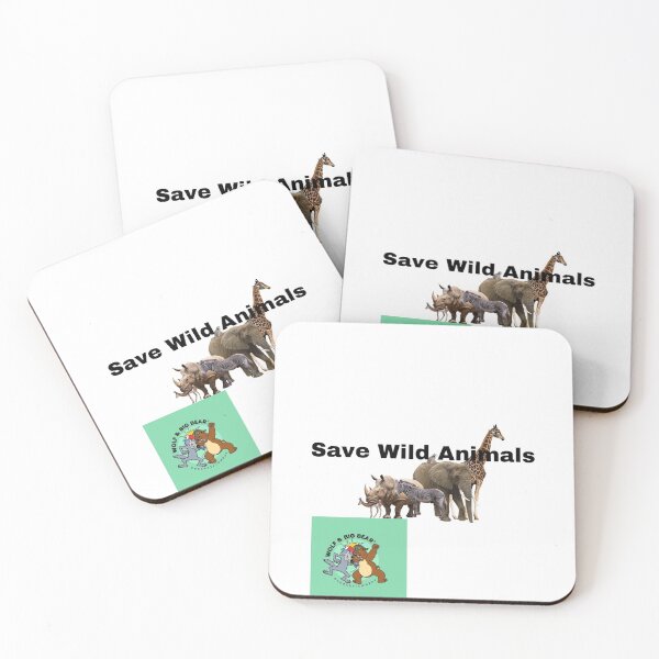 Item preview, Wolf & Big Bear Save Wild Animals  designed and sold by Lance Ross.