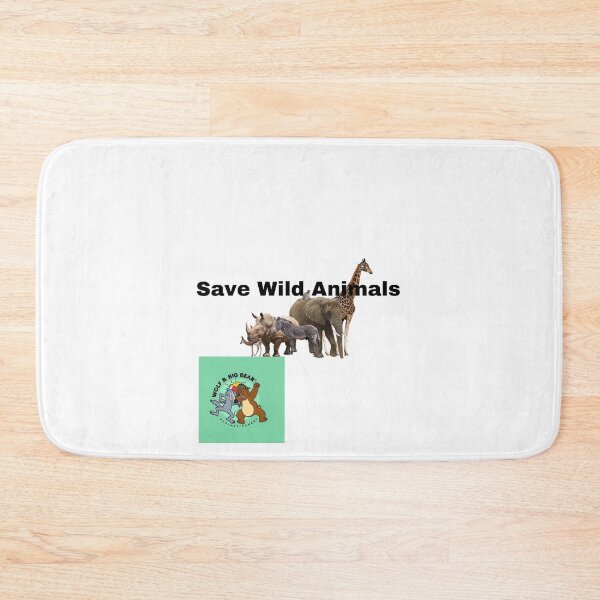Item preview, Wolf & Big Bear Save Wild Animals  designed and sold by Lance Ross.