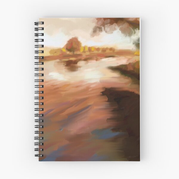 Item preview, Lake side landscape oil painting designed and sold by Samuel Durkin.