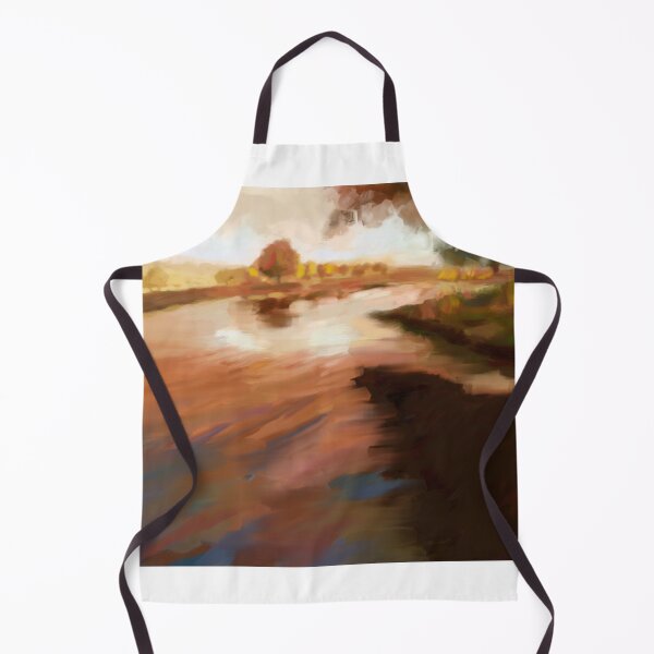 Item preview, Lake side landscape oil painting designed and sold by Samuel Durkin.