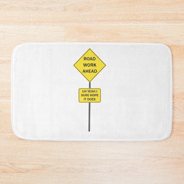 Item preview, Road Work Ahead Vine designed and sold by dobiegerl.