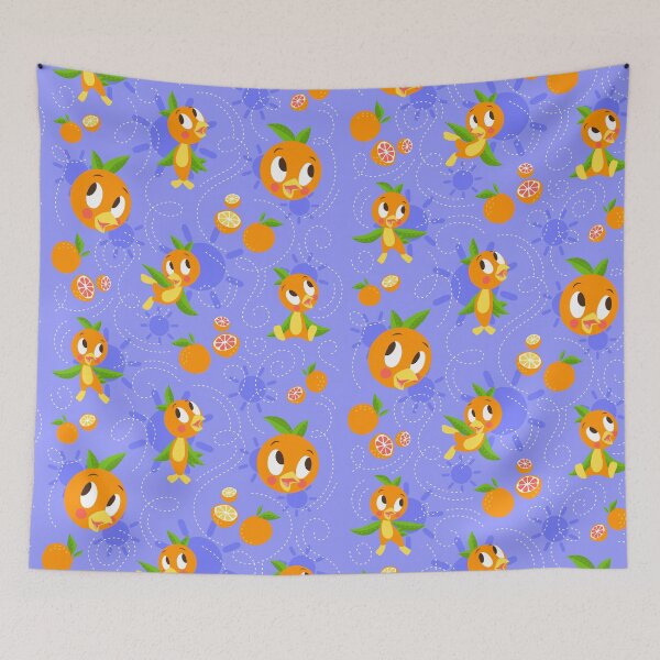 Item preview, Orange Bird Passholder Logo (periwinkle) designed and sold by Cammi Friederichs.