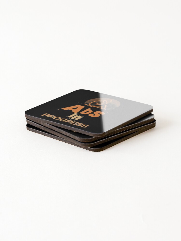 Thumbnail 4 of 5, Coasters (Set of 4), Abs in progress designed and sold by mwebba2005.