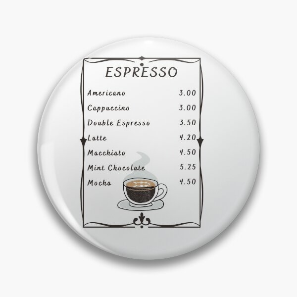 Item preview, Espresso designed and sold by Silly  Stuff.