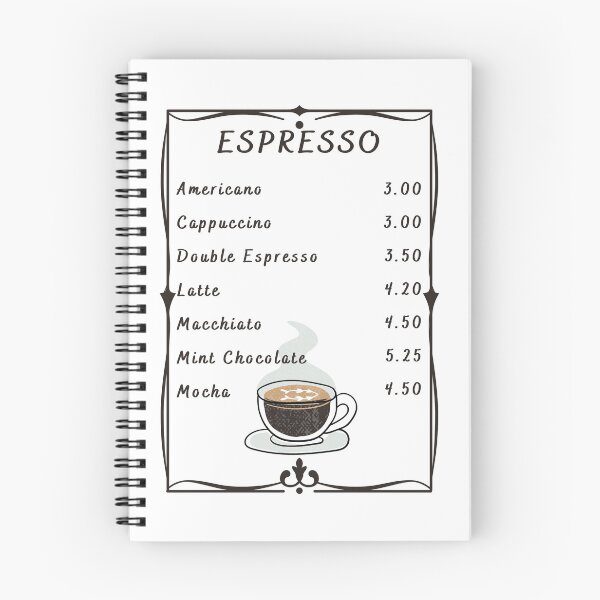 Item preview, Espresso designed and sold by Silly  Stuff.