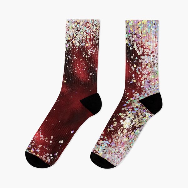 Item preview, Red Foil Multicolor sequins designed and sold by WOW TeesAndThings.