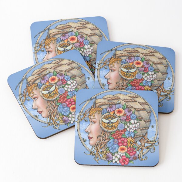 Item preview, Beatrix the Bee Queen by Bobbie Berendson W designed and sold by Metallic Visions.