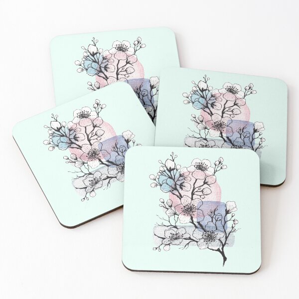 Item preview,  Cherry Blossom Art In Watercolor And Ink  designed and sold by Oirabot.