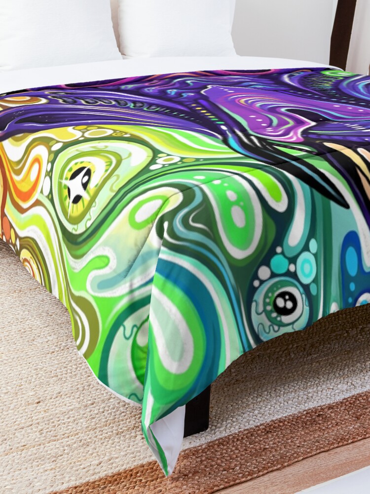 Alternate view of Alien Queen Comforter