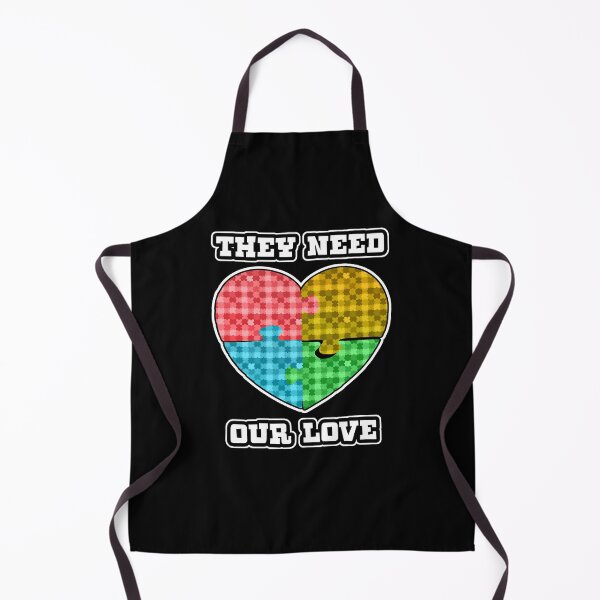 Item preview, They Need Our Love Heart Autism Awareness Gift designed and sold by TTFMerch.