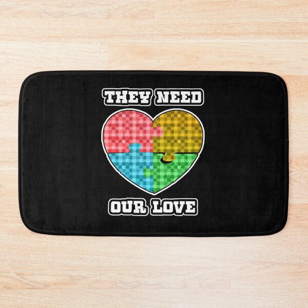 Item preview, They Need Our Love Heart Autism Awareness Gift designed and sold by TTFMerch.
