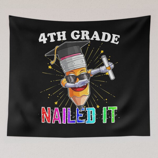 Item preview, 4th Grade Graduation Boy Girl Cute Dabbing Pencil Class 2021 Gift  designed and sold by venitamara.
