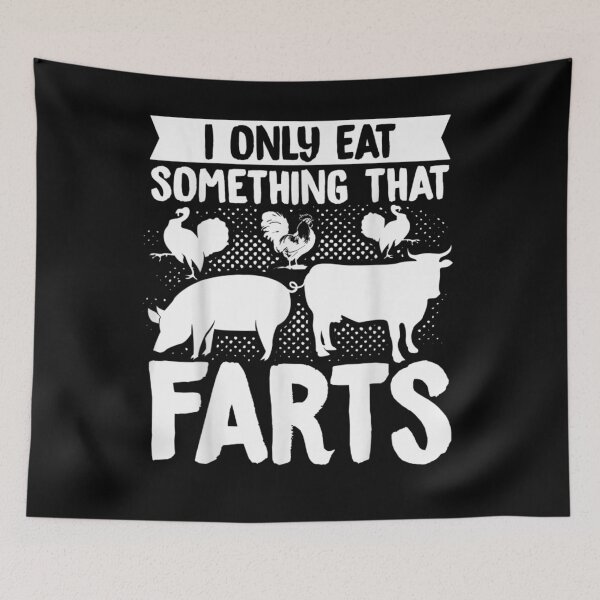 Item preview, I Only Eat Something That Farts Smoker Grill Barbecue Meat Gift  designed and sold by venitamara.