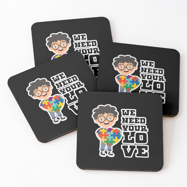 Item preview, We Need Your Love Autism Awareness Gift designed and sold by TTFMerch.