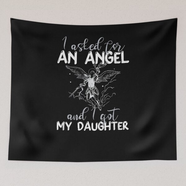 Item preview, Mom I Asked For An Angel And I Got My Daughter Gift  designed and sold by venitamara.